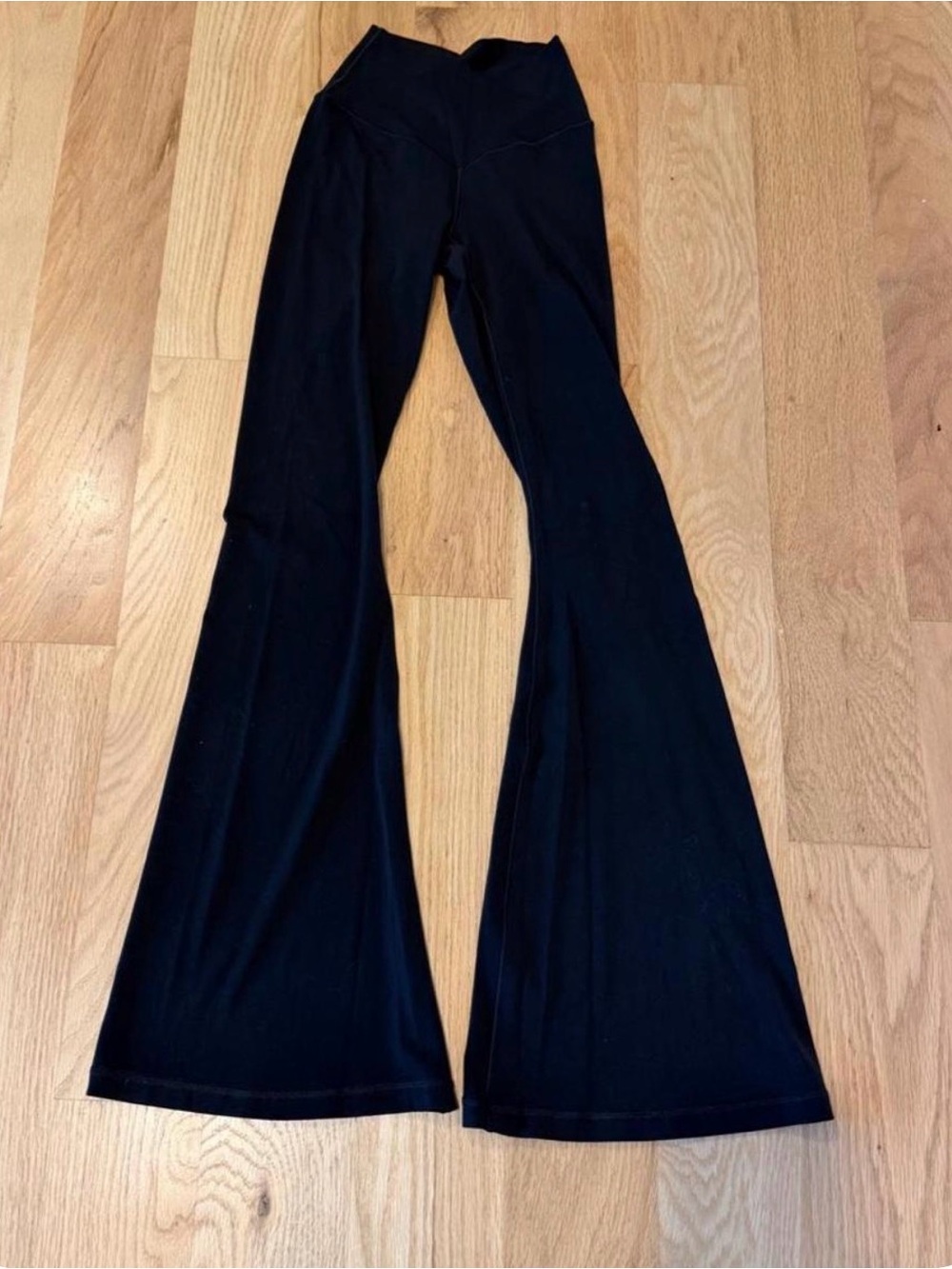 aerie Women's Black Flared Leggings